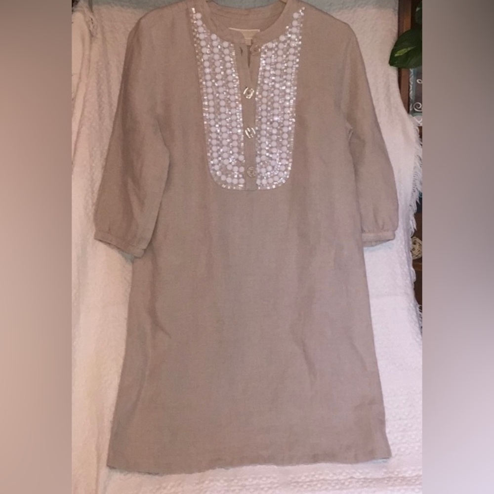 Michael Kors Linen Shift Dress